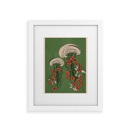 Floral Jellyfishes 2 Framed Art Print Gallery Image 51