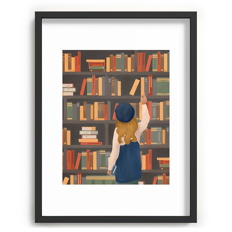 Library Love Framed Art Print Gallery Image 61