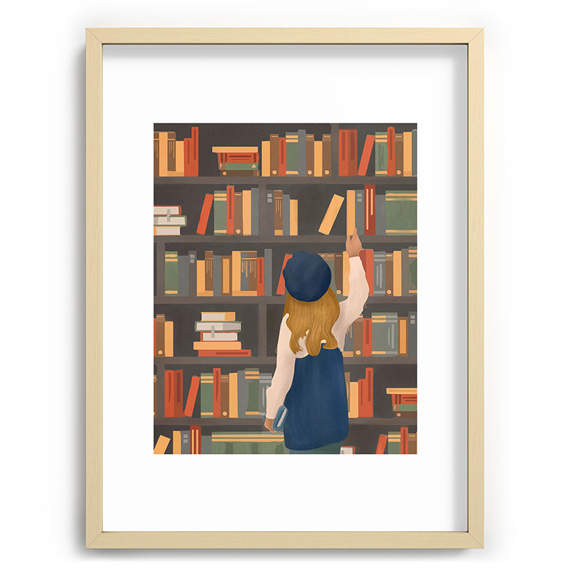 Library Love Framed Art Print Gallery Image 73