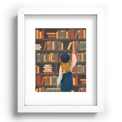 Library Love Framed Art Print Gallery Image 75