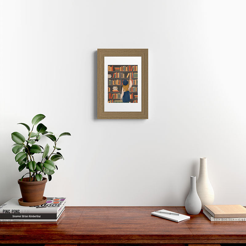 Library Love Framed Art Print Gallery Image 38