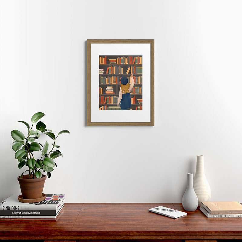 Library Love Framed Art Print Gallery Image 40