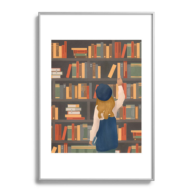 Library Love Framed Art Print Gallery Image 97
