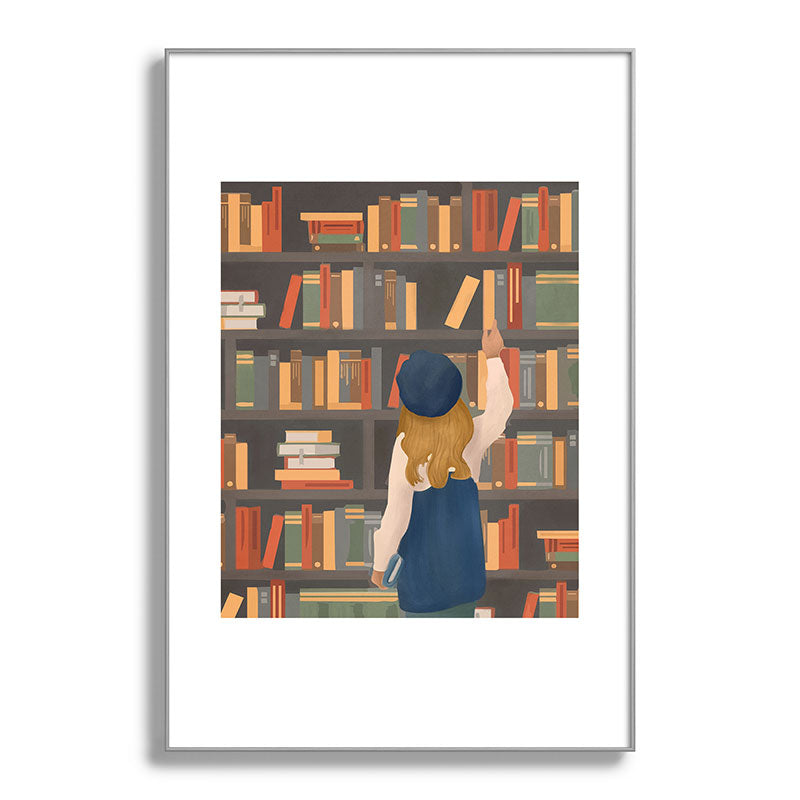 Library Love Framed Art Print Gallery Image 100