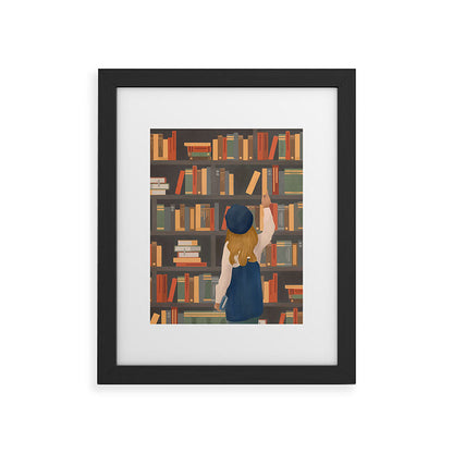 Library Love Framed Art Print Gallery Image 33
