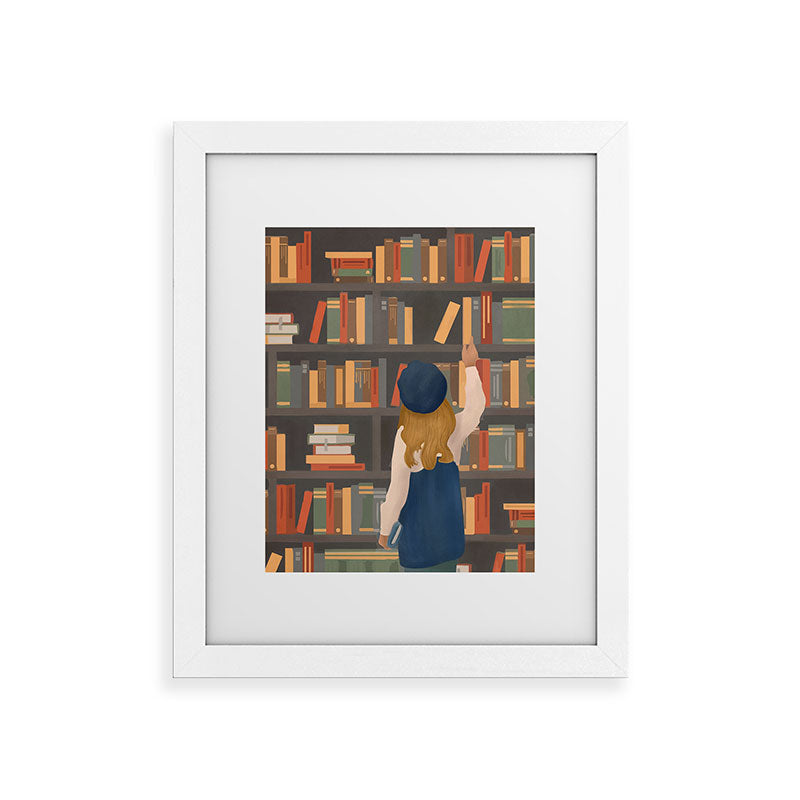 Library Love Framed Art Print Gallery Image 53