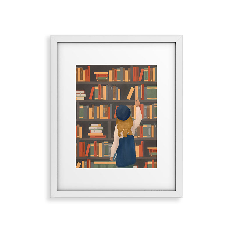 Library Love Framed Art Print Gallery Image 22
