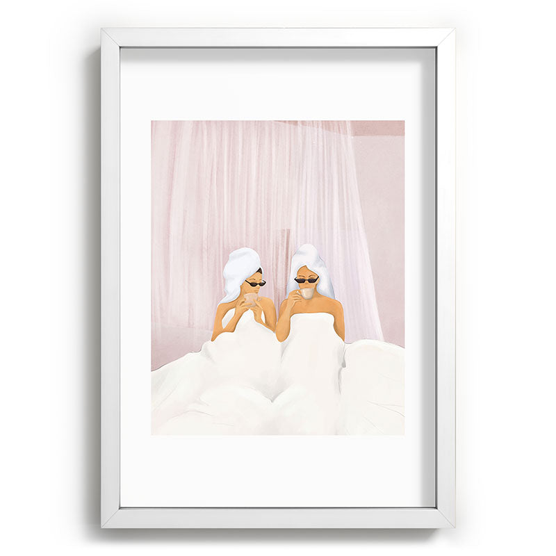 Morning with a friend Framed Art Print Gallery Image 77