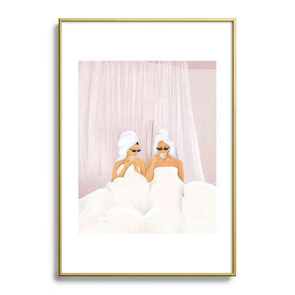 Morning with a friend Framed Art Print Gallery Image 90