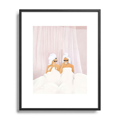Morning with a friend Framed Art Print Gallery Image 81