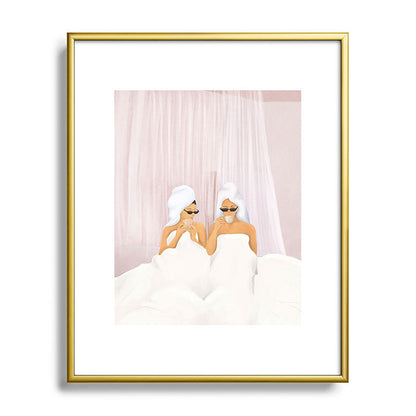 Morning with a friend Framed Art Print Gallery Image 89