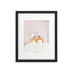 Morning with a friend Framed Art Print Gallery Image 1