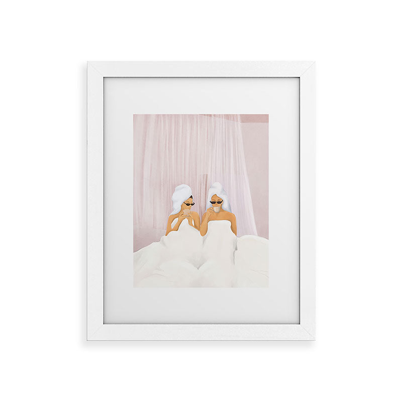 Morning with a friend Framed Art Print Gallery Image 53