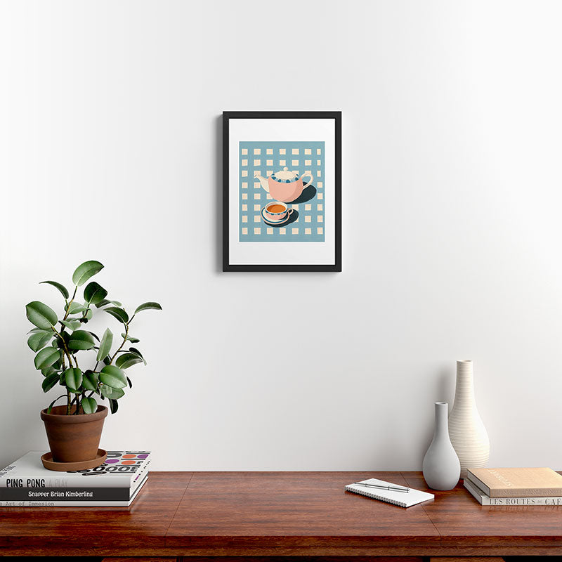 Picnic Tea Framed Art Print Gallery Image 3