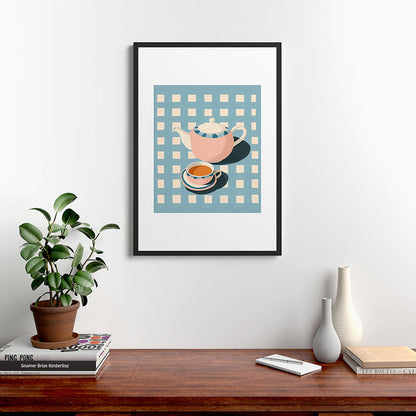Picnic Tea Framed Art Print Gallery Image 6
