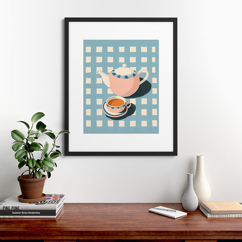 Picnic Tea Framed Art Print Gallery Image 35