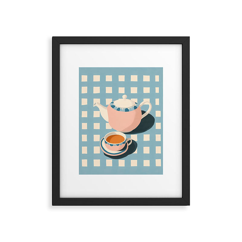 Picnic Tea Framed Art Print Gallery Image 4