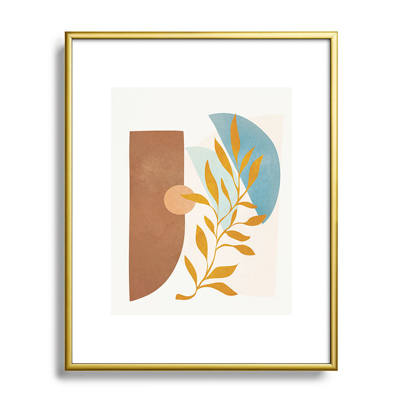 Soft Abstract Shapes 01 Framed Art Print Gallery Image 89