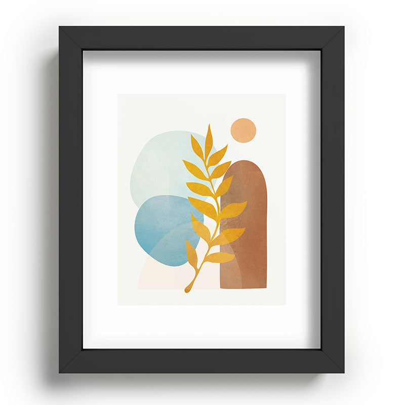 Soft Abstract Shapes 04 Framed Art Print Gallery Image 80