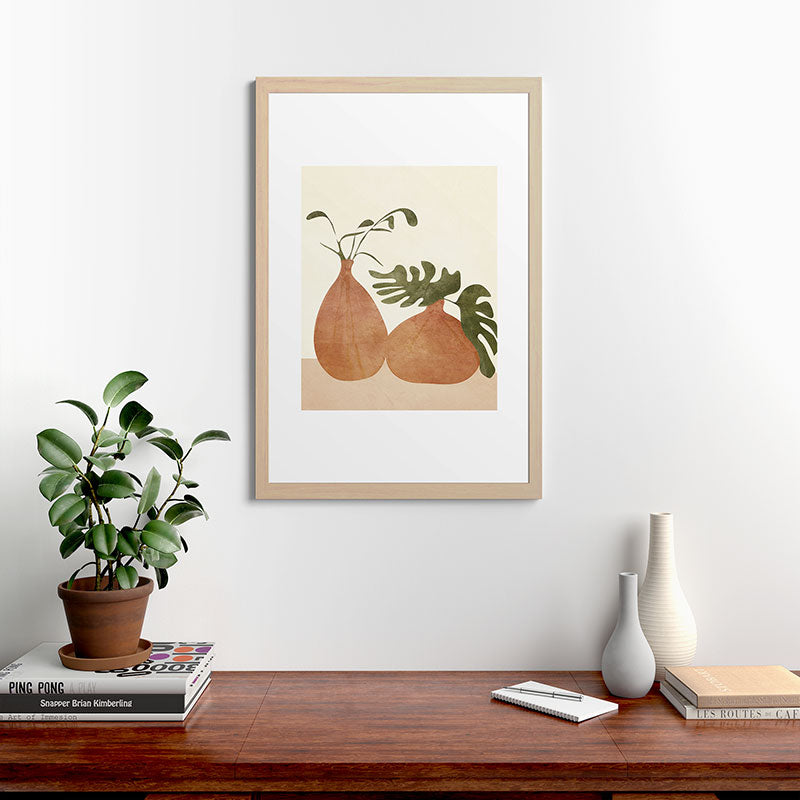 Two Living Vases Framed Art Print Gallery Image 65