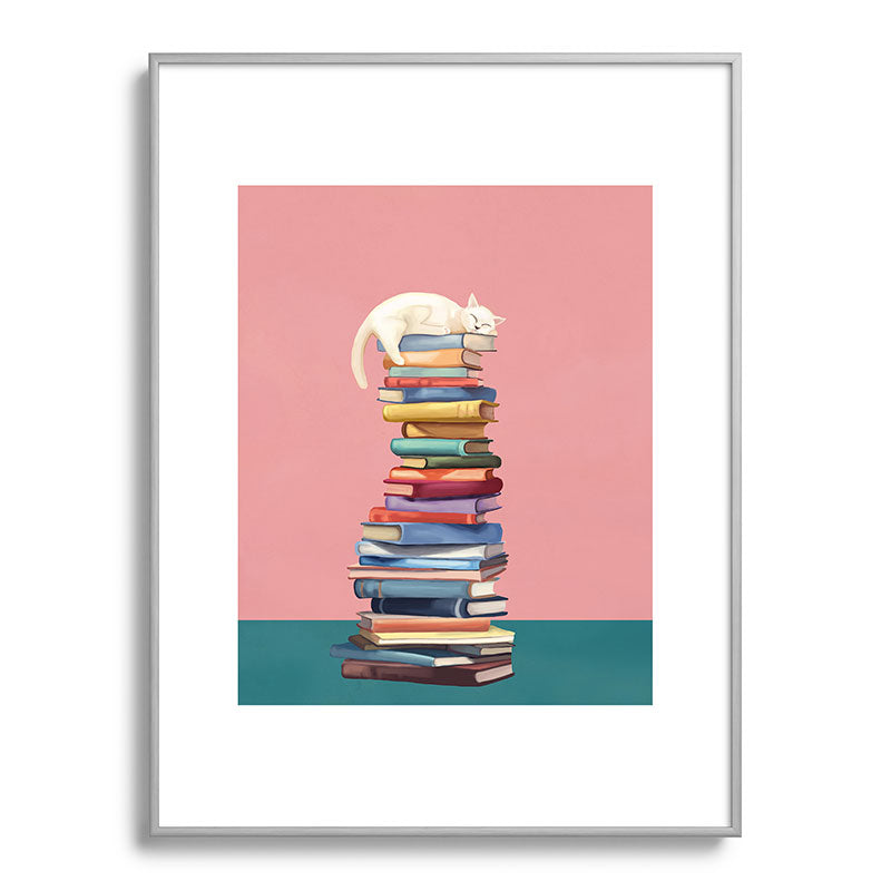 Where the Cat Dreams Framed Art Print Gallery Image 99