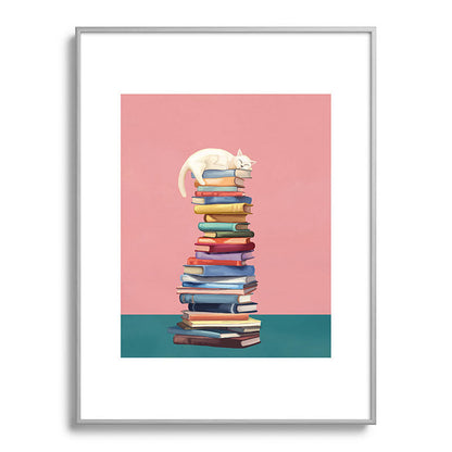 Where the Cat Dreams Framed Art Print Gallery Image 99