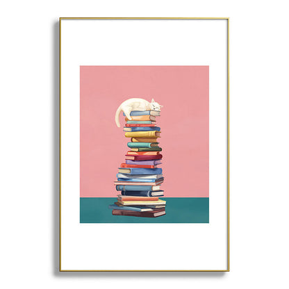 Where the Cat Dreams Framed Art Print Gallery Image 93