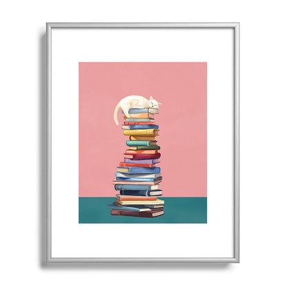 Where the Cat Dreams Framed Art Print Gallery Image 96
