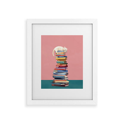 Where the Cat Dreams Framed Art Print Gallery Image 51