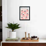 Fresas Framed Poster 9x12