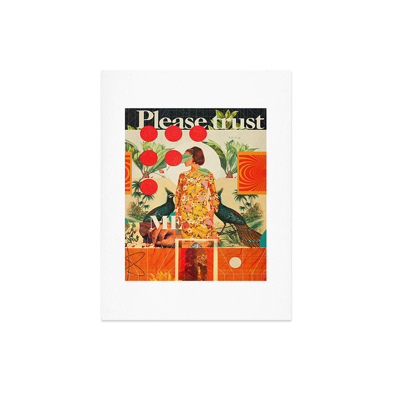 Please Trust Me Art Print Gallery Image 6