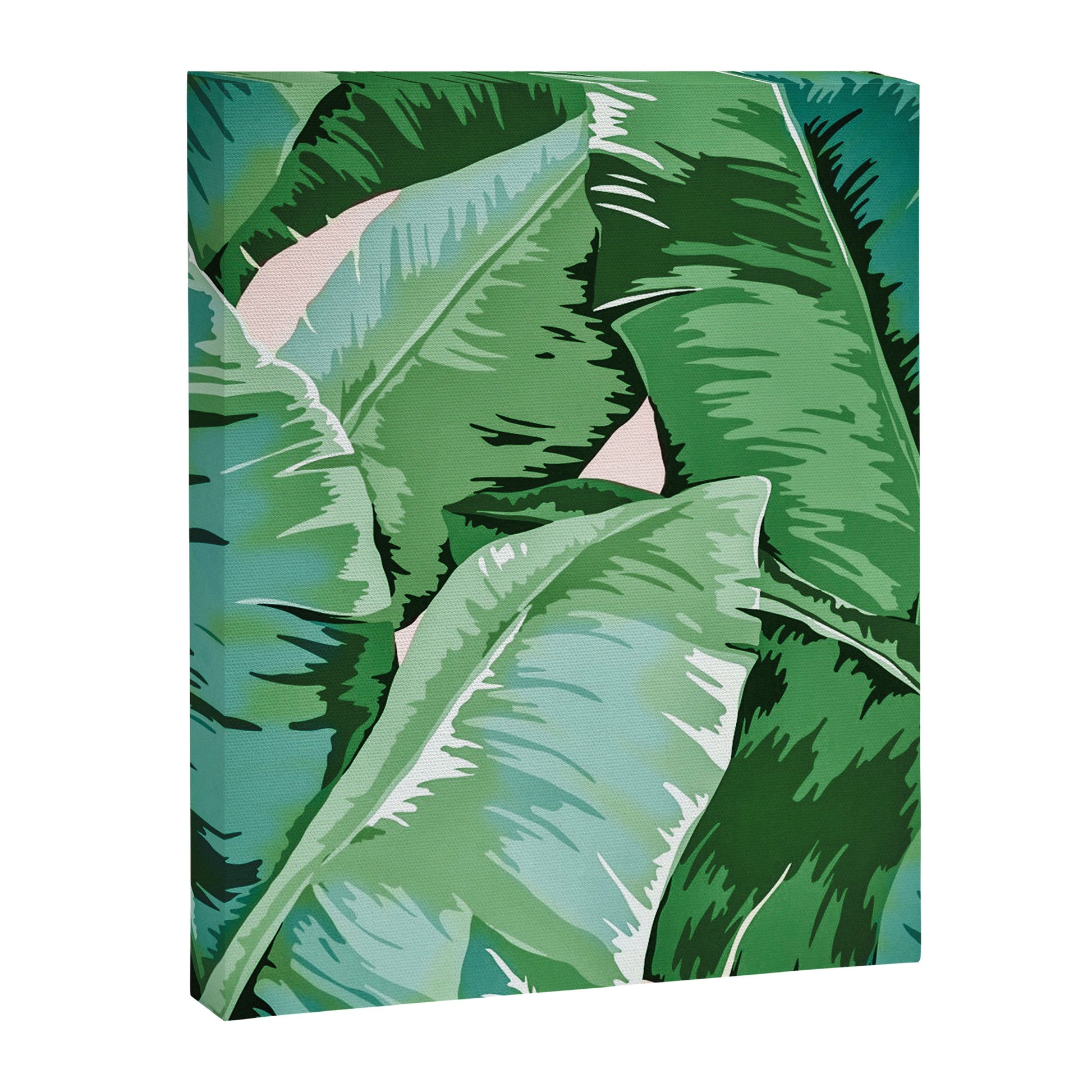 Banana leaf grandeur II Canvas Print Gallery Image 3