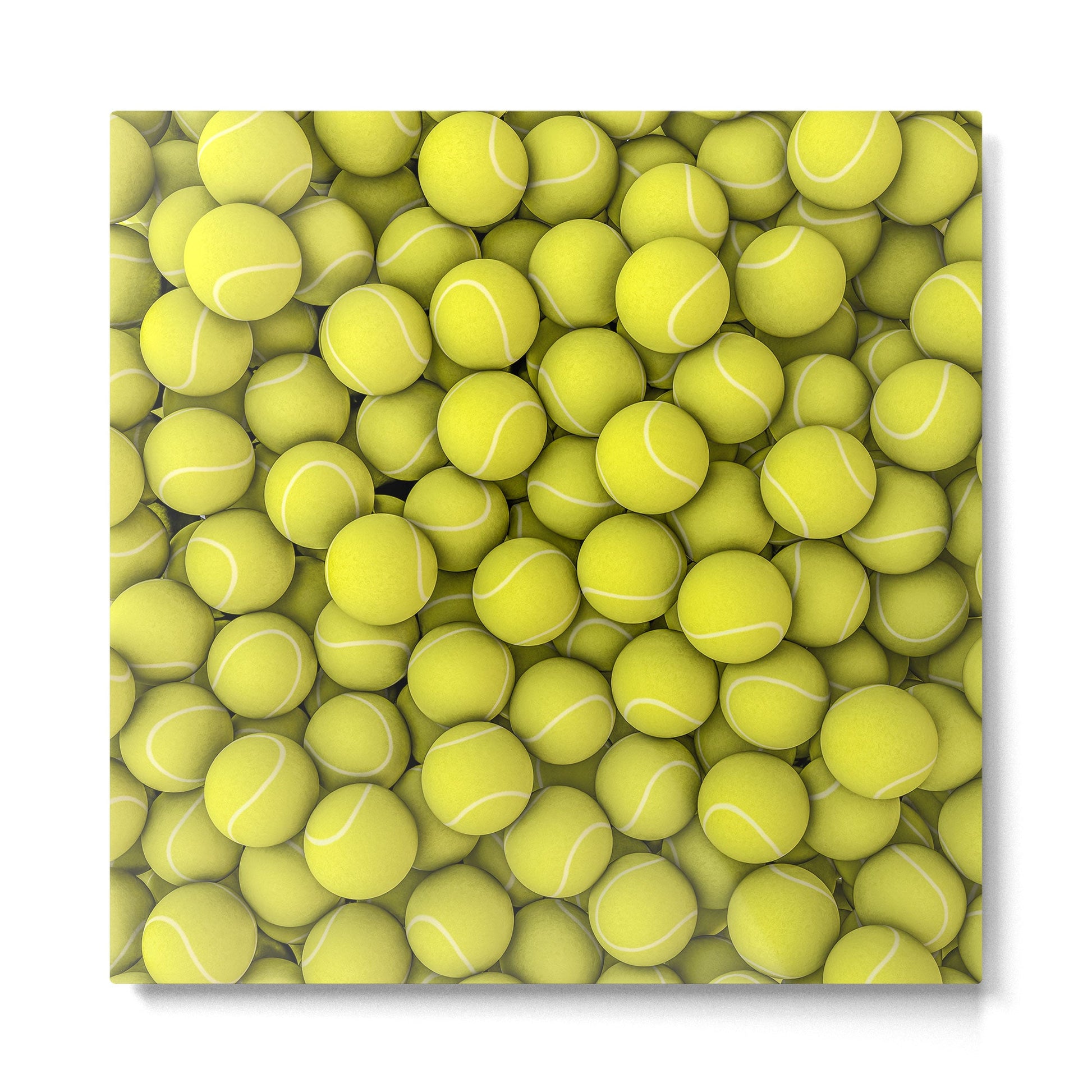 Tennis balls Metal Print Gallery Image 2