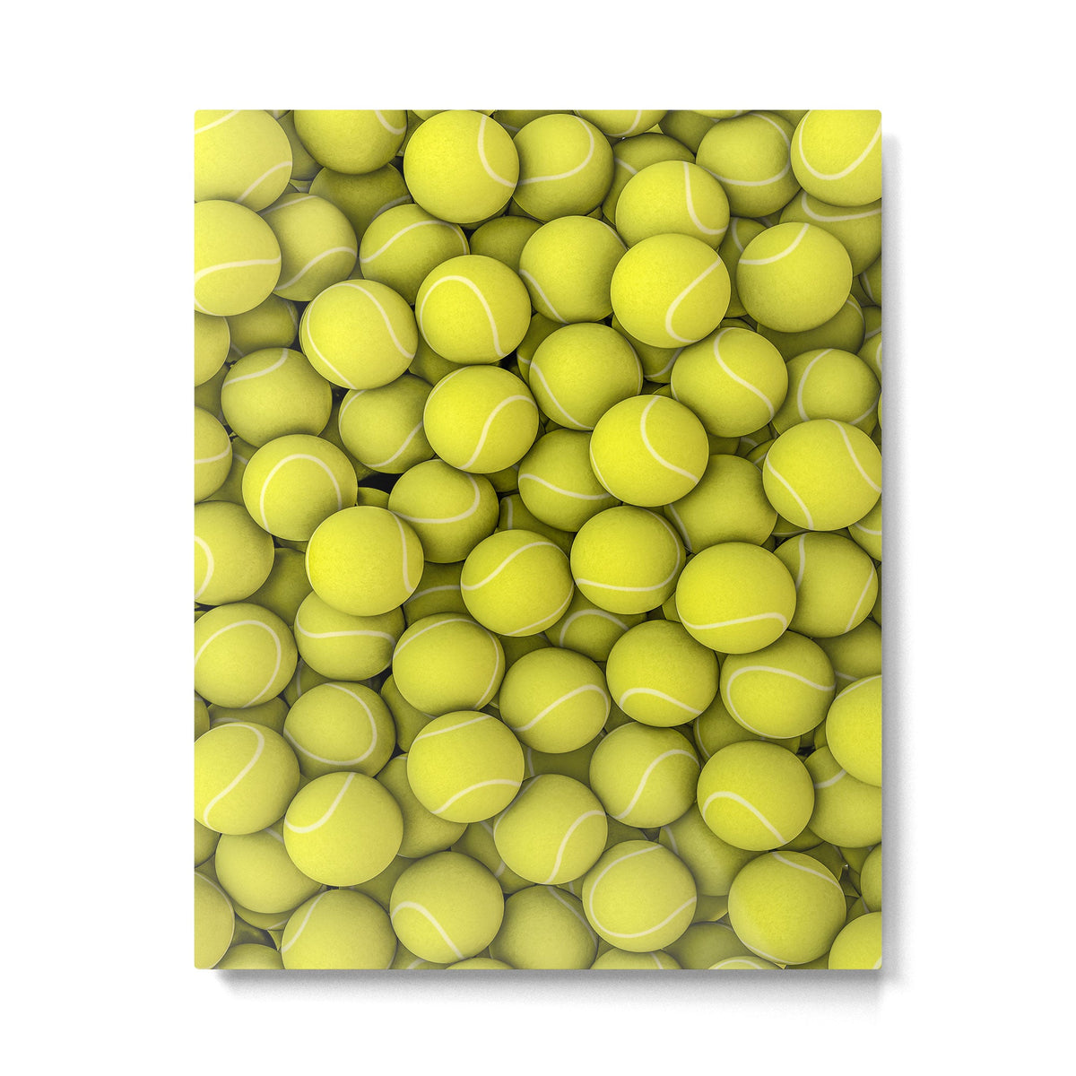 Tennis balls Metal Print Gallery Image 3