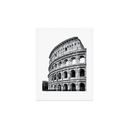 Colosseum Rome Black and White Art Print Gallery Image 3