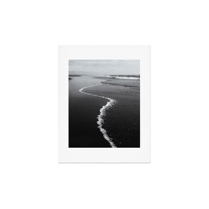Black and White Shore Art Print Gallery Image 2
