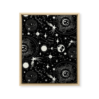 Solar System Framed Canvas Print Gallery Image 26