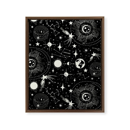 Solar System Framed Canvas Print Gallery Image 14