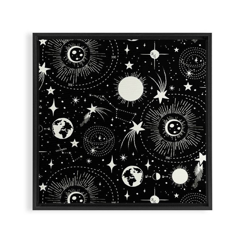 Solar System Framed Canvas Print Gallery Image 9