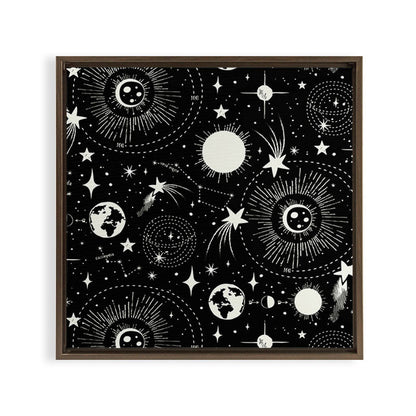 Solar System Framed Canvas Print Gallery Image 11