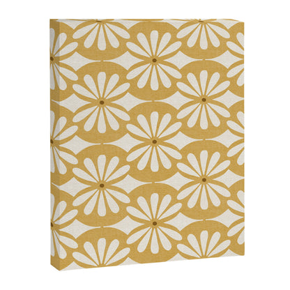 Solstice Boho Geometric Goldenrod Canvas Print Gallery Image 3