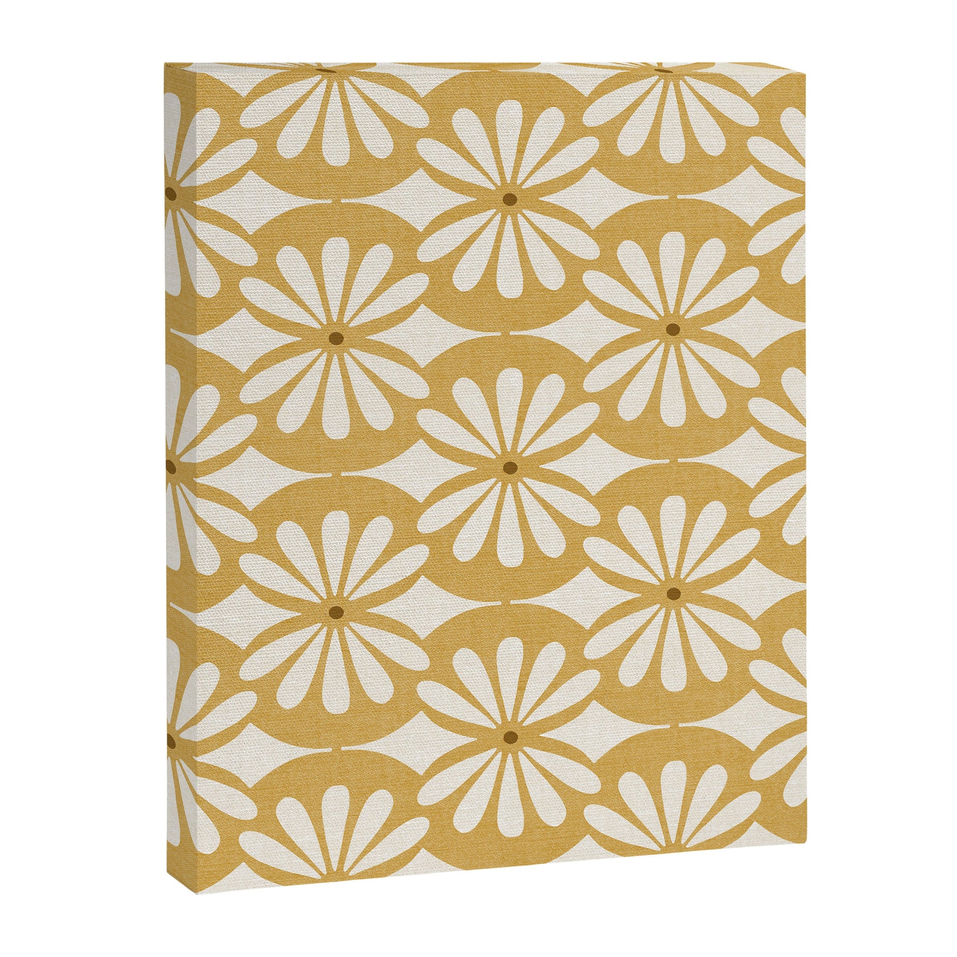 Solstice Boho Geometric Goldenrod Canvas Print Gallery Image 7