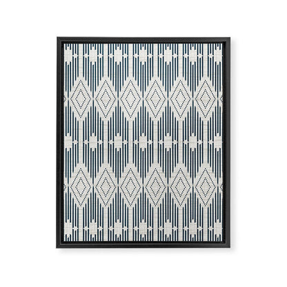 West End - Linen Framed Canvas Print Gallery Image 8
