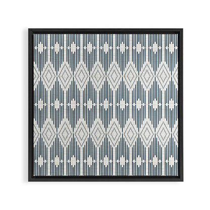 West End - Linen Framed Canvas Print Gallery Image 9