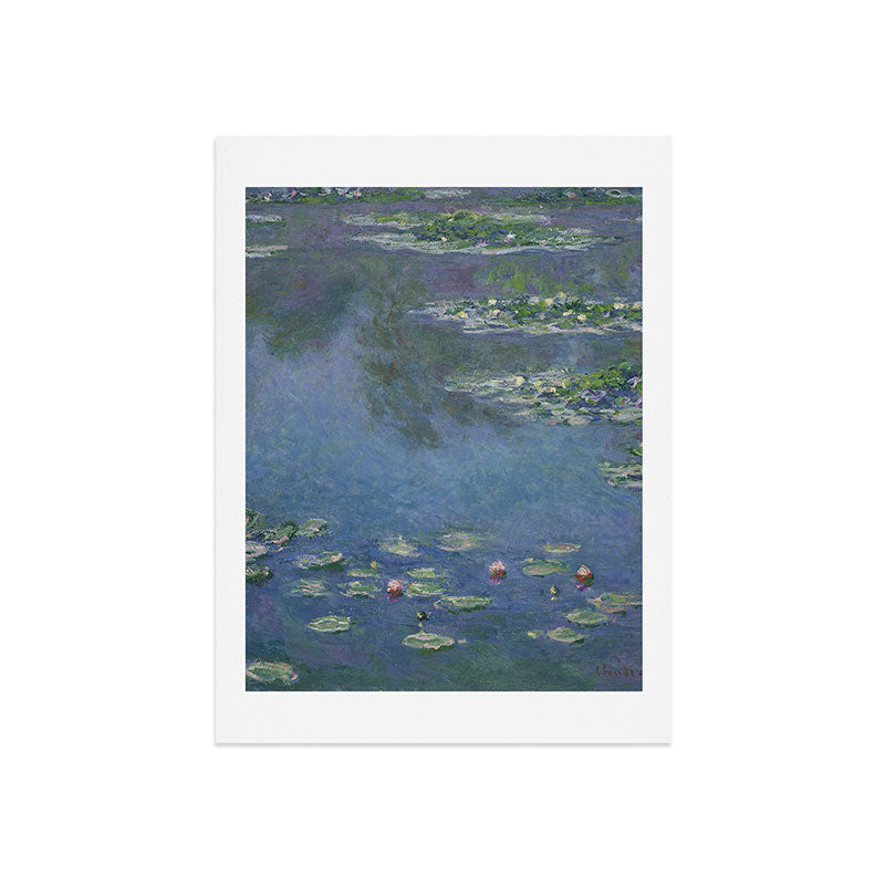 Claude Monet- Water Lilies Art Print Gallery Image 9