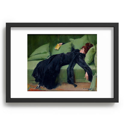 Decadent Young Woman after the Dance Framed Art Print Gallery Image 59