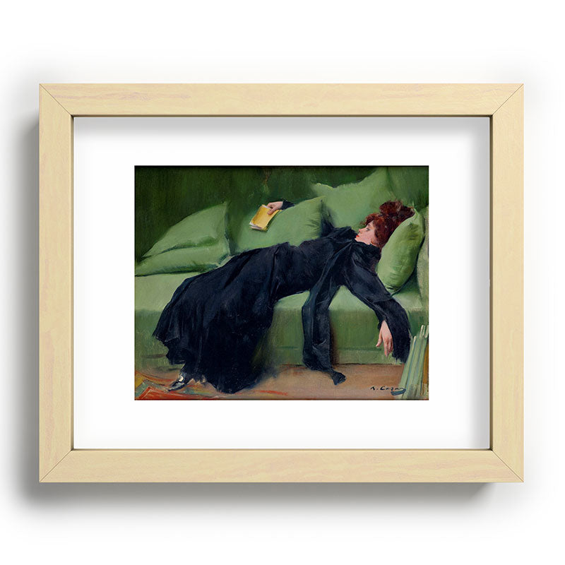 Decadent Young Woman after the Dance Framed Art Print Gallery Image 70