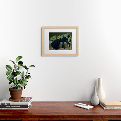 Decadent Young Woman after the Dance Framed Art Print Gallery Image 46