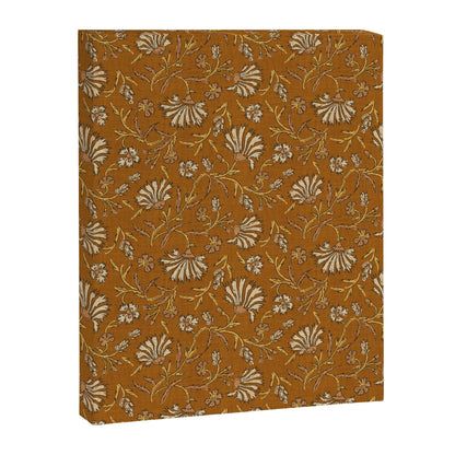 KALAMI FLORAL MUSTARD Canvas Print Gallery Image 4