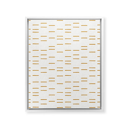OCHRE LINE Framed Canvas Print Gallery Image 34